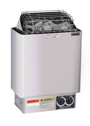 Harvia KIP80B Sauna Heater w/ Built-In Controls - Stainless Steel