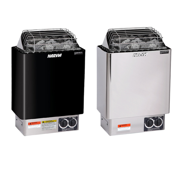 Harvia KIP80B Sauna Heater w/ Built-In Controls — The Sauna Heater