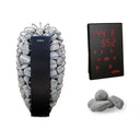 Harvia Spirit SP80E Sauna Heater Package - Xenio CX45 WiFi Control Package