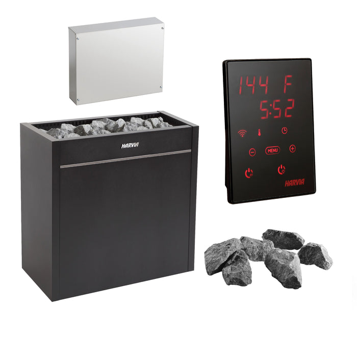 Harvia Virta Pro HL160E Electric Sauna Heater Package