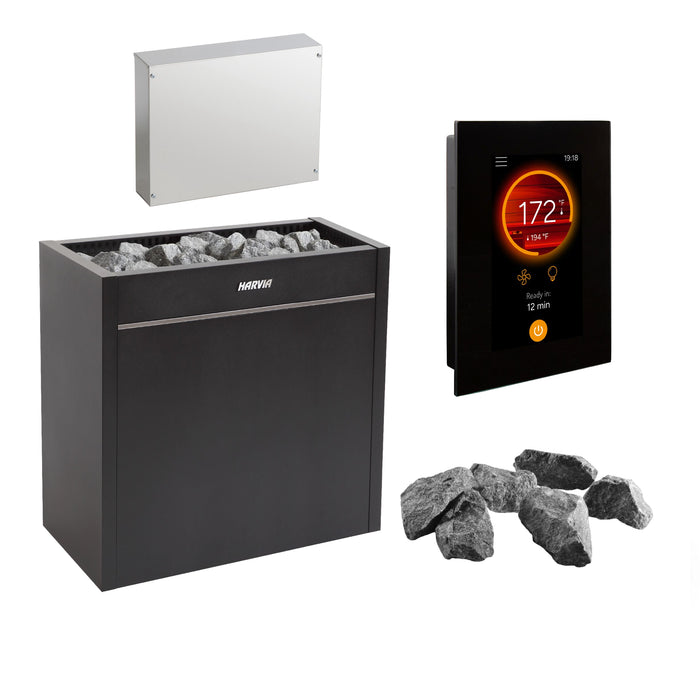 Harvia Virta Pro HL160E Electric Sauna Heater Package