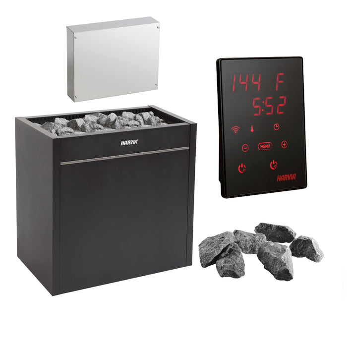 Harvia Virta Pro HL200E Electric Sauna Heater Package