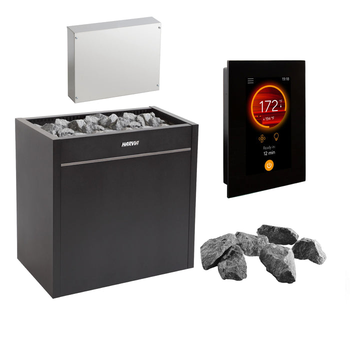 Harvia Virta Pro HL200E Electric Sauna Heater Package