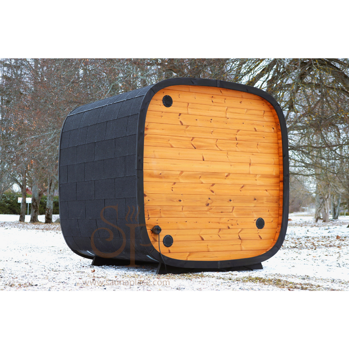 Heritage™ Lux Cube Royale M Outdoor Sauna Cabin