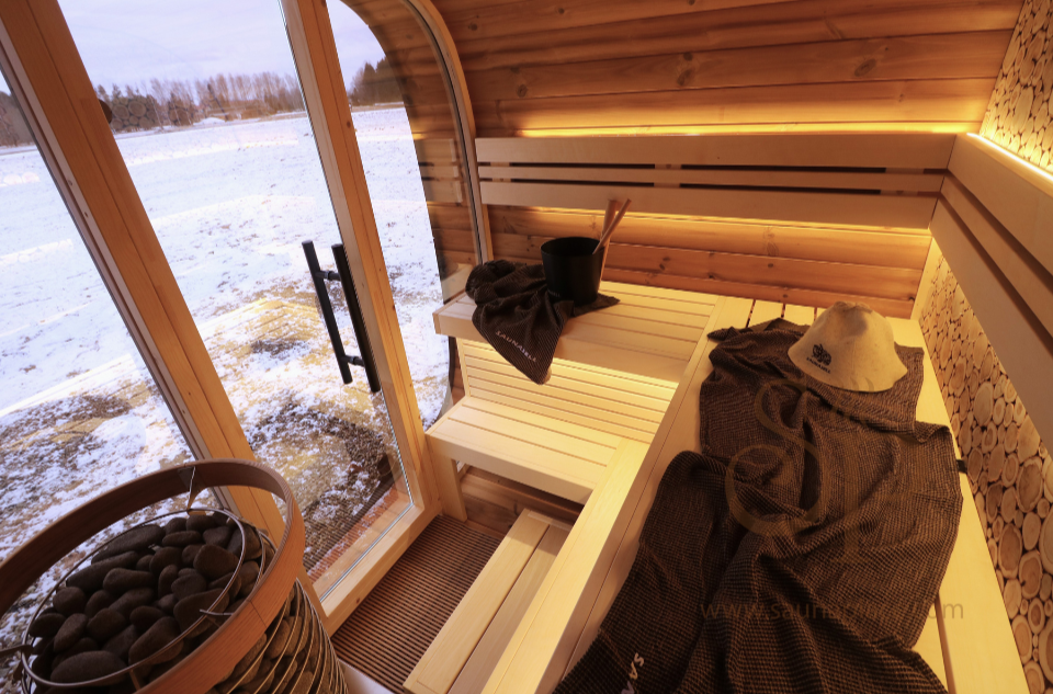 Heritage™ Lux Cube Royale M Outdoor Sauna Cabin