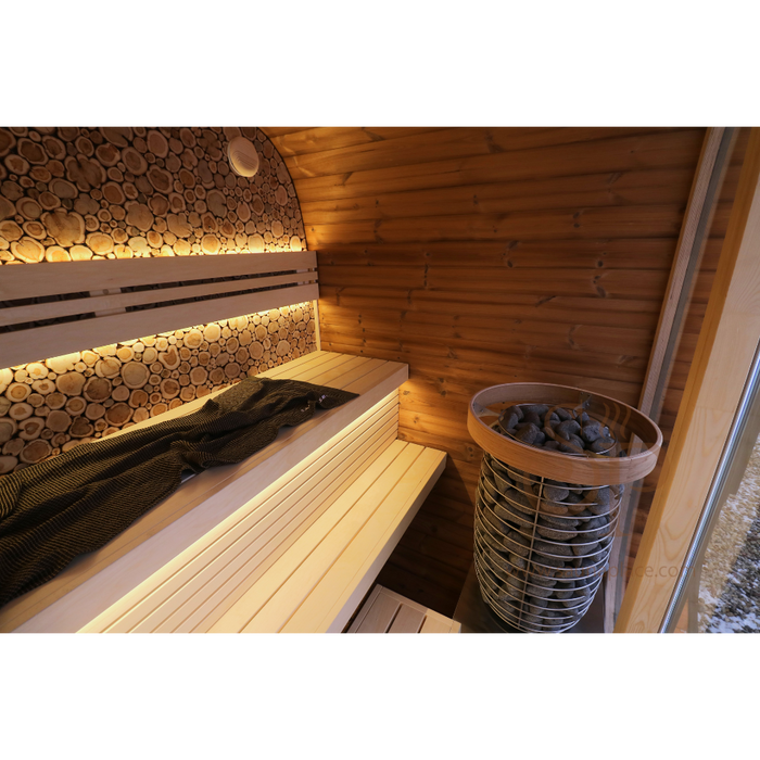 Heritage™ Lux Cube Royale M Outdoor Sauna Cabin