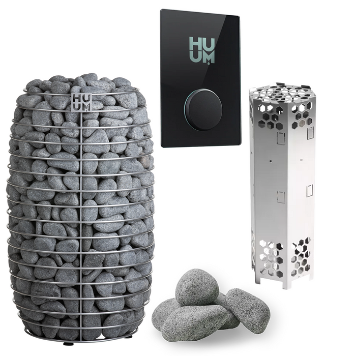 HUUM HIVE Mini Series 6.0kW Sauna Heater Package