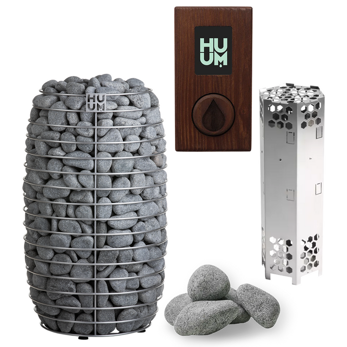 HUUM HIVE Mini Series 6.0kW Sauna Heater Package