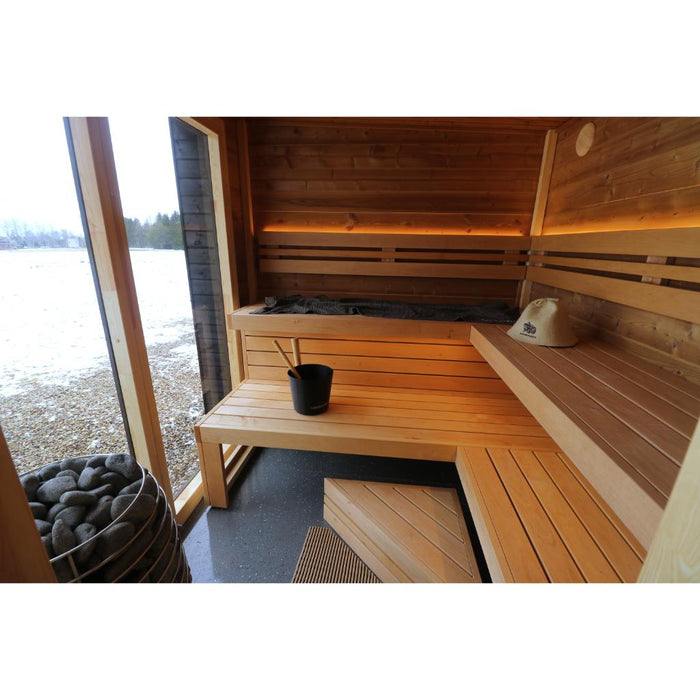 Leil Patio M Outdoor Sauna Kit