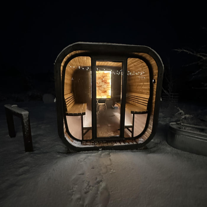 SaunaLife Cube CL7G Luxury 6 Person Sauna