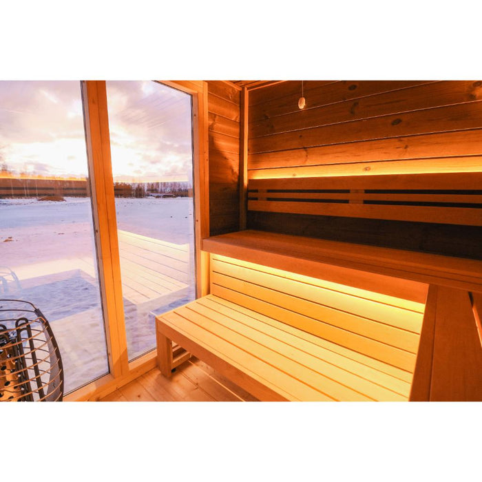 Leil Patio L Outdoor Sauna Kit