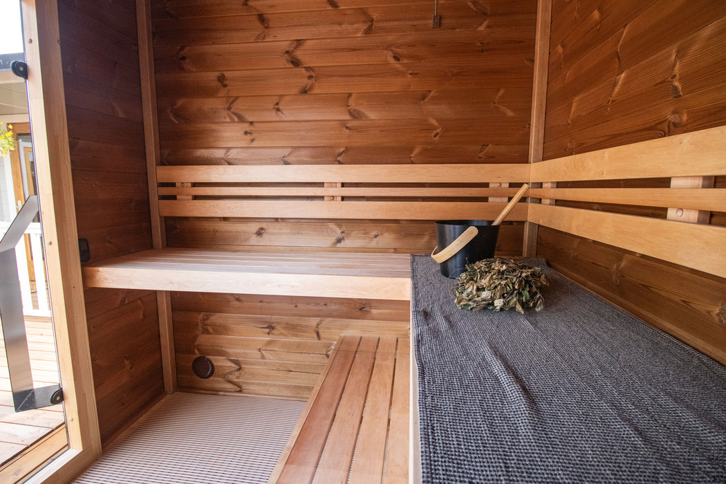Leil Patio S Plus Outdoor Sauna Kit