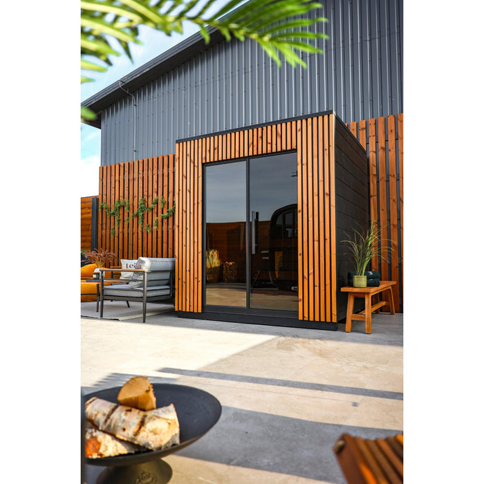 Leil Viva 210 3-Person Outdoor Sauna Kit