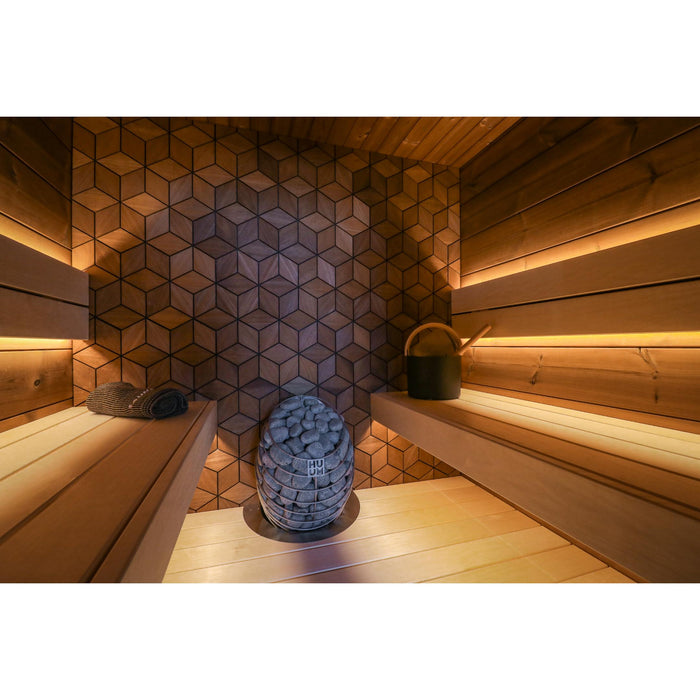 Leil Como 4-180 4-Person Indoor Sauna Kit