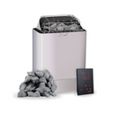 Harvia KIP80W Sauna Heater Package - 240V/1PH (Home Use) / Stainless Steel