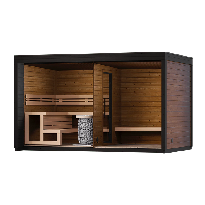 Leil Patio L Outdoor Sauna Kit