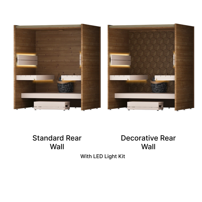 Leil Como 4-180 Indoor Sauna Kit