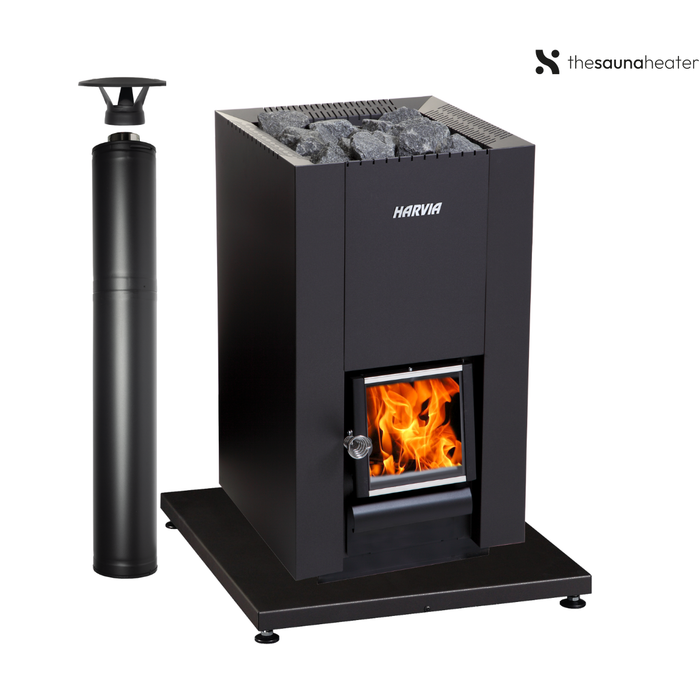 Harvia Linear 22 Sauna Heater Package