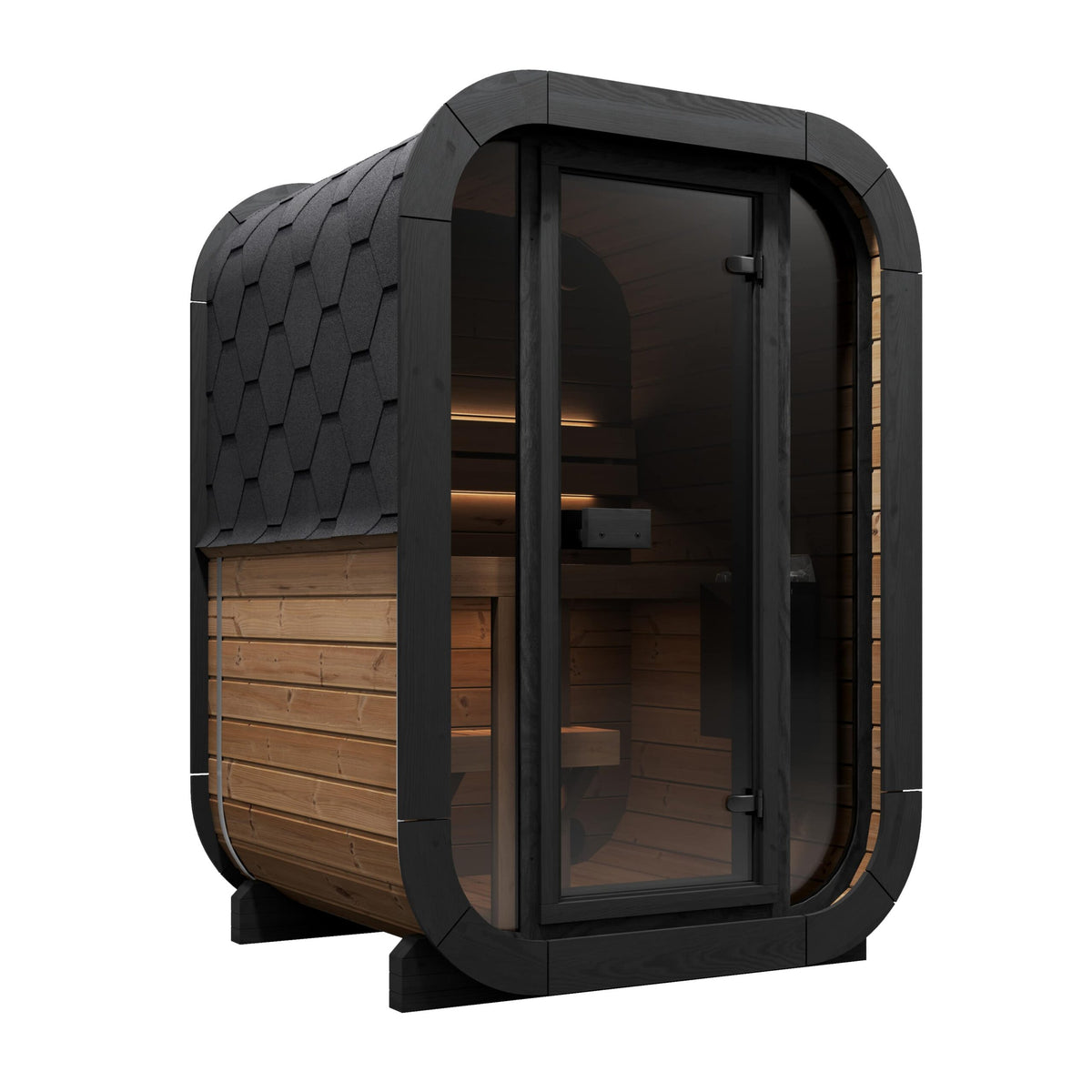 SaunaLife Cube CL3G 2-Person Sauna Kit — The Sauna Heater