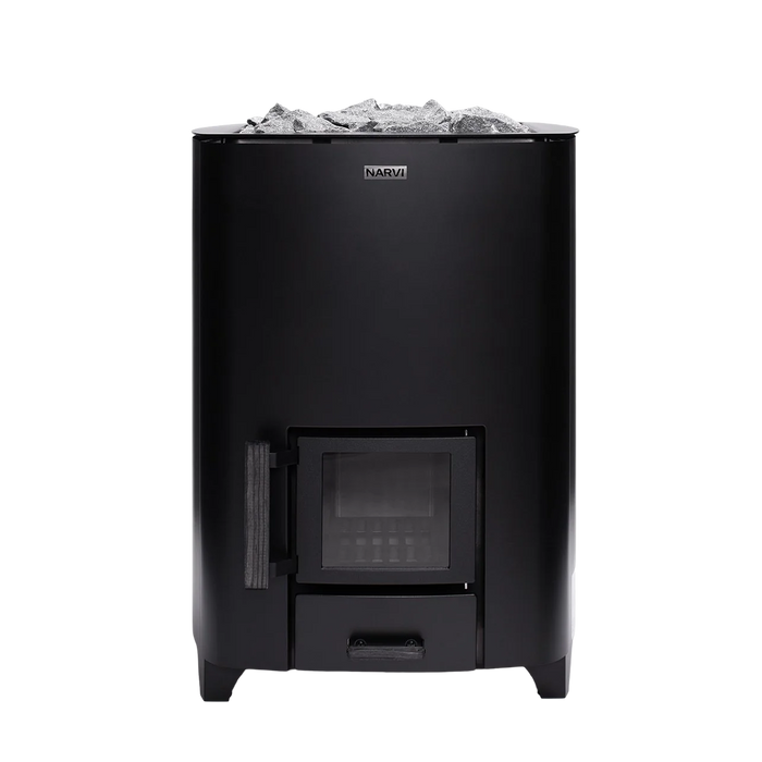 Narvi NC 16 Black Wood Burning Sauna Stove