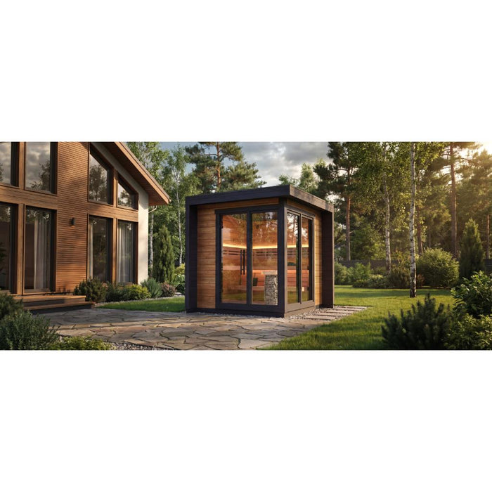 Leil Patio S Outdoor Sauna Kit