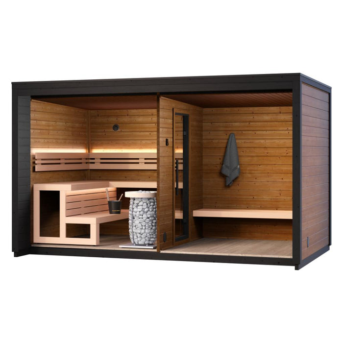 Leil Patio L Outdoor Sauna Kit