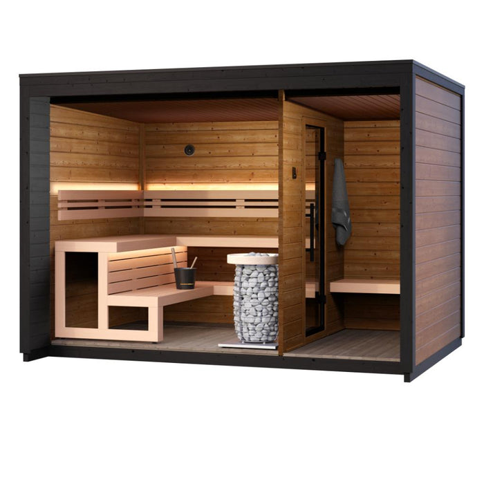 Leil Patio M Outdoor Sauna Kit