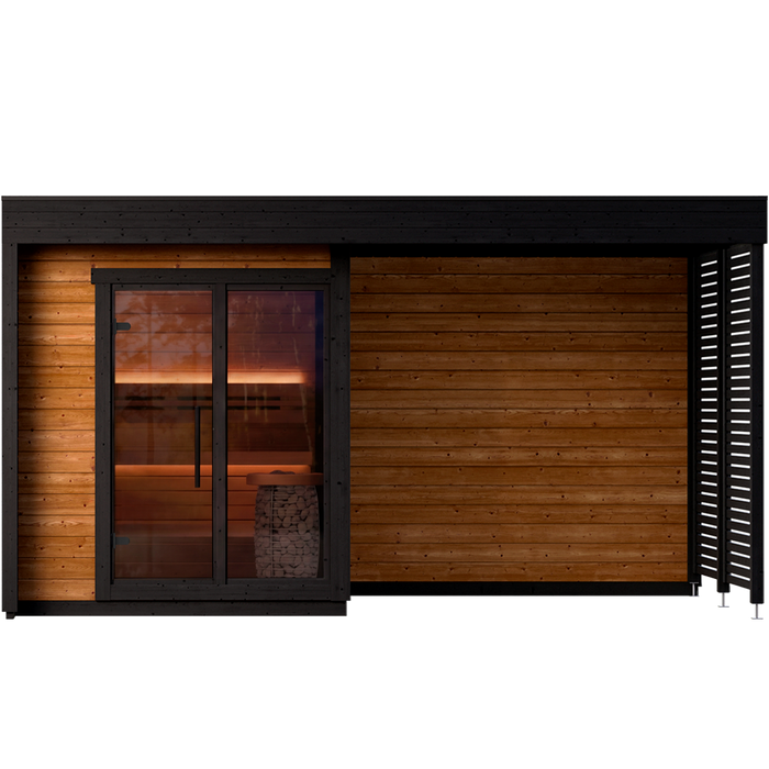 Leil Patio S Plus Outdoor Sauna Kit