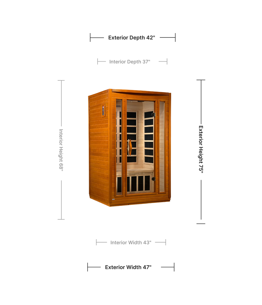 Golden Designs Dynamic San Marino Infrared Indoor Sauna
