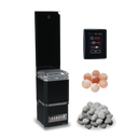 Saunum Air L 13 Electric Sauna Heater Package - Nordic Black