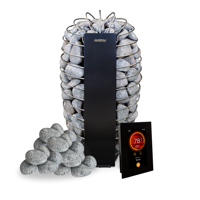 Harvia Spirit SP80E Sauna Heater Package
