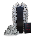 Harvia Spirit SP60E Sauna Heater Package - Xenio CX30 WiFi Control Package