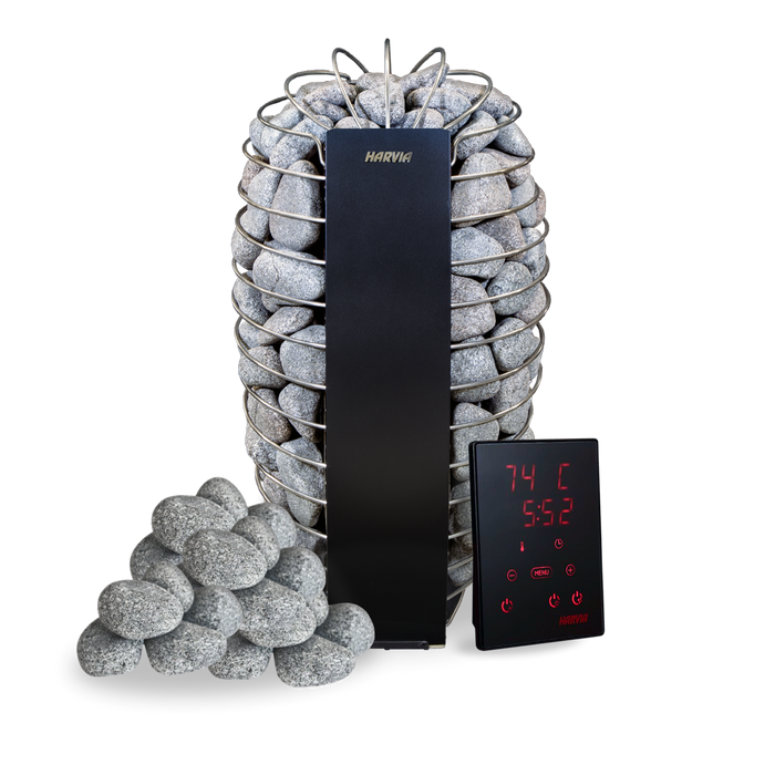 Harvia Spirit SP80E Sauna Heater Package