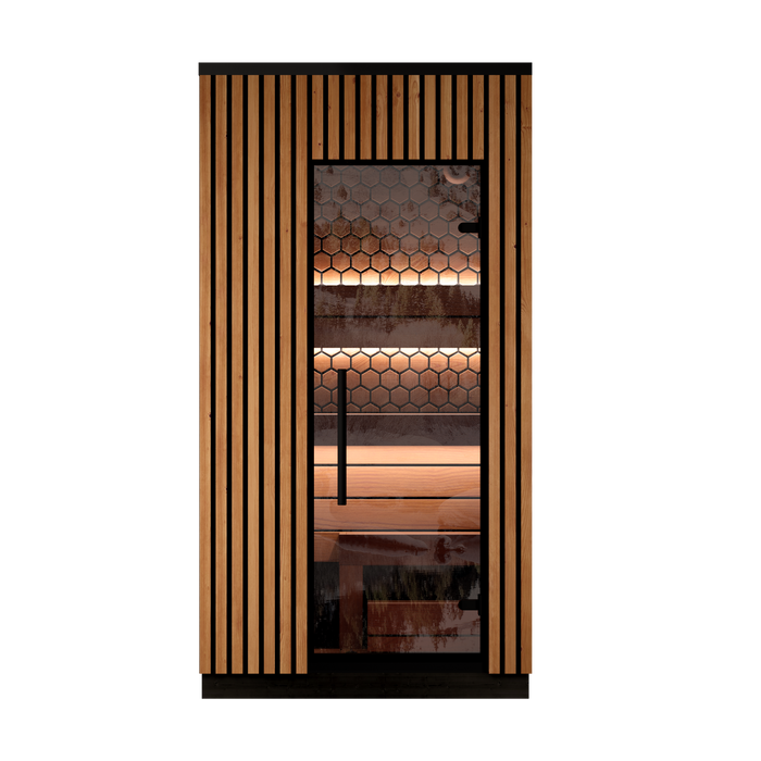 Leil Viva 120 1-Person Outdoor Sauna Kit