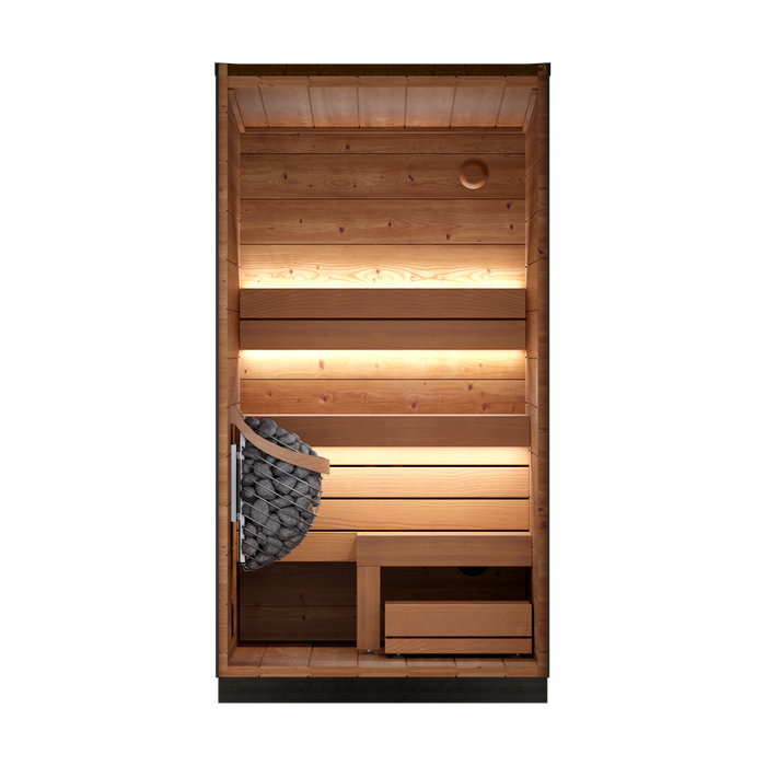 Leil Viva 120 1-Person Outdoor Sauna Kit