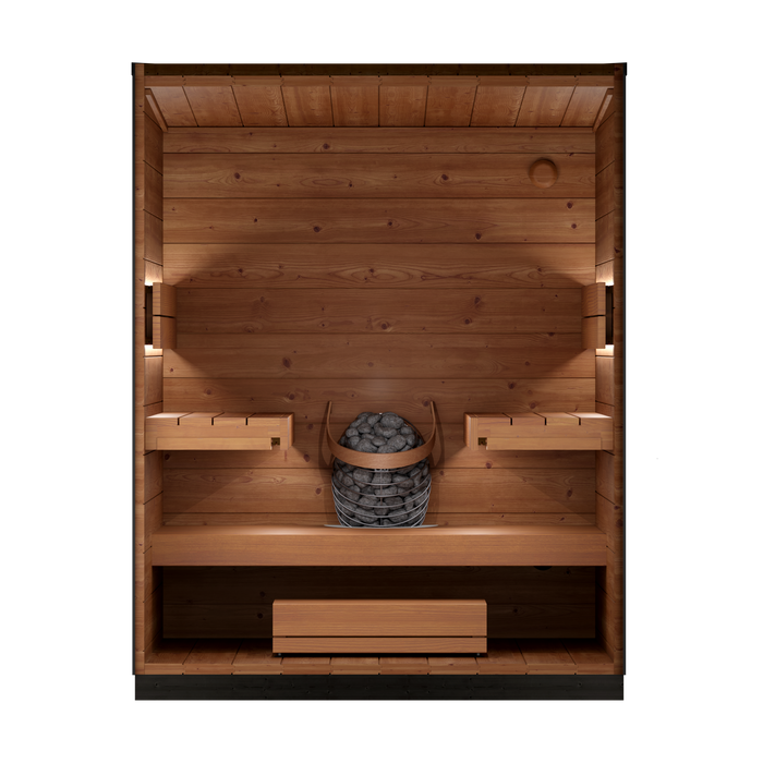 Leil Viva 180 4-Person Outdoor Sauna Kit