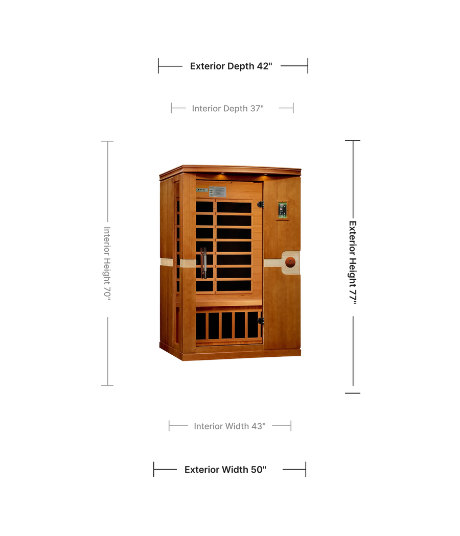 Golden Designs Dynamic Venice Infrared Indoor Sauna