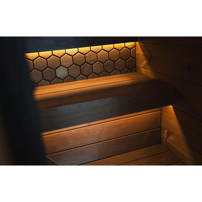Leil Viva 120 1-Person Outdoor Sauna Kit