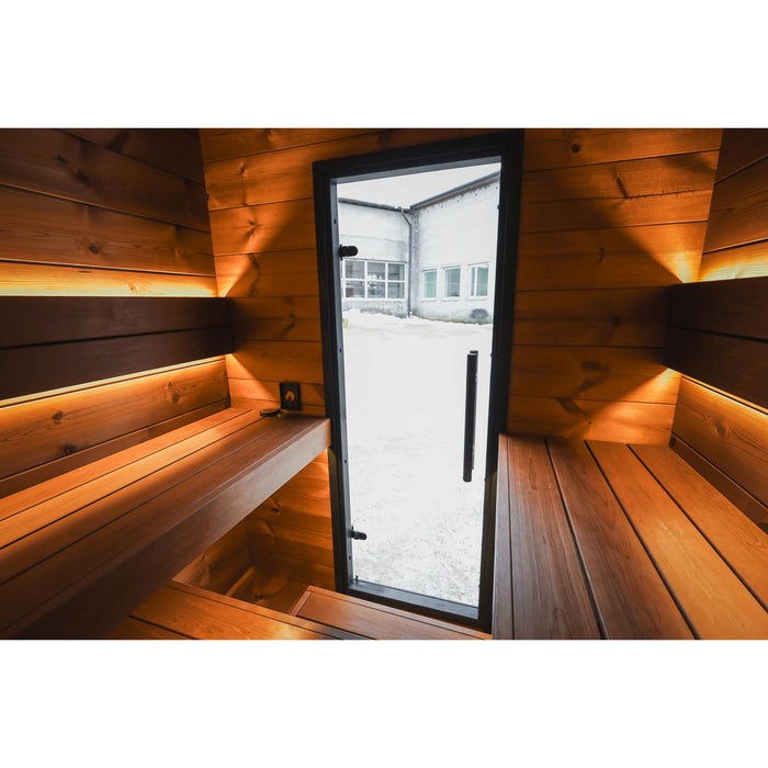 Leil Viva 180 4-Person Outdoor Sauna Kit