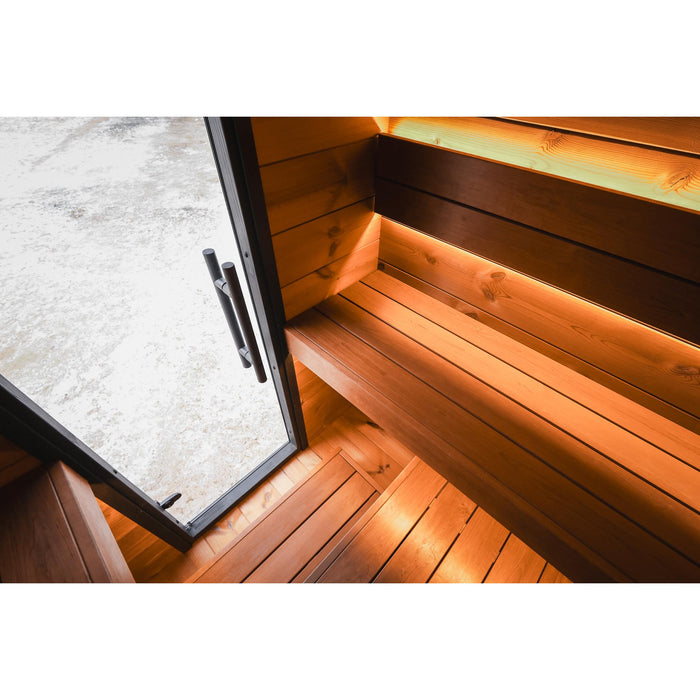 Leil Viva 180 4-Person Outdoor Sauna Kit