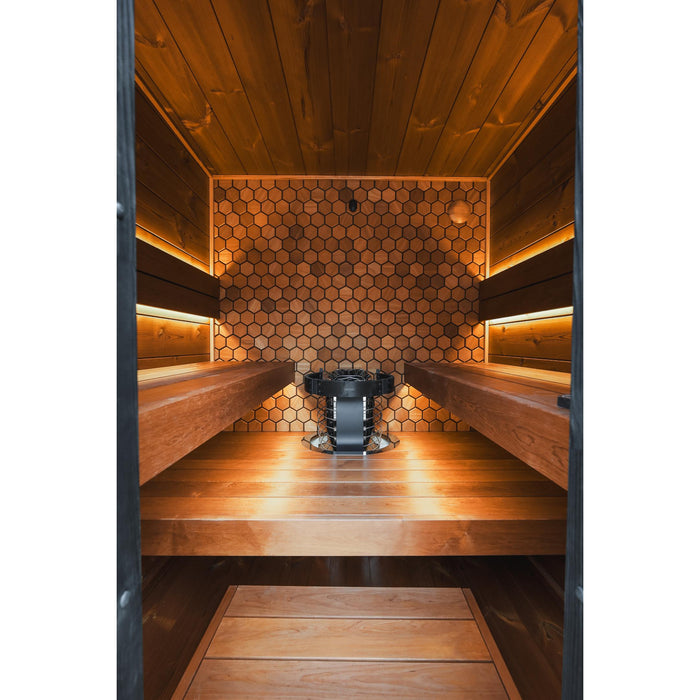 Leil Viva 180 4-Person Outdoor Sauna Kit