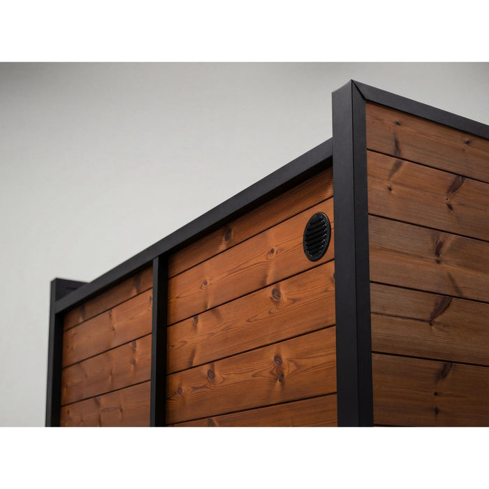 Leil Viva 250 4-Person Outdoor Sauna Kit