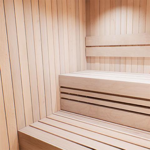 ProSaunas Alder 1x3 S4SEE SHP