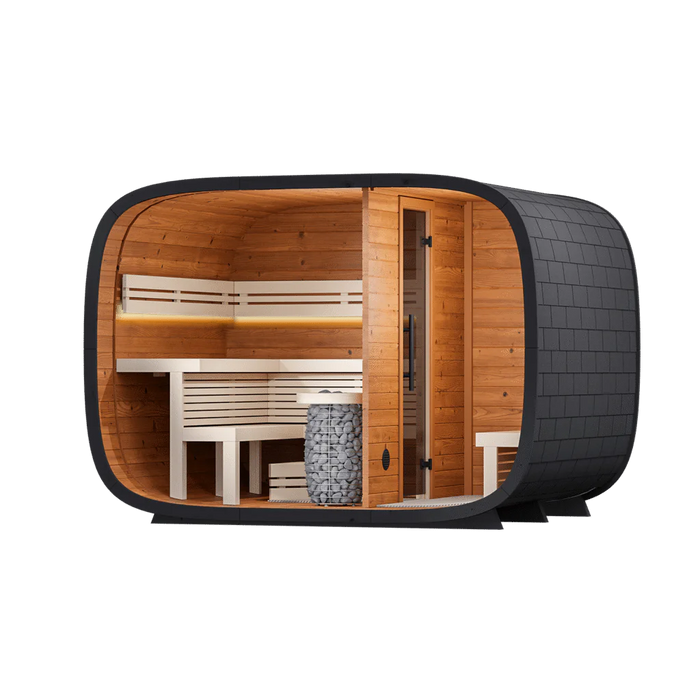 Leil Round Cube Double Light Package
