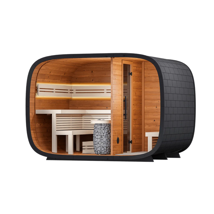 Leil Round Cube Double Light Package