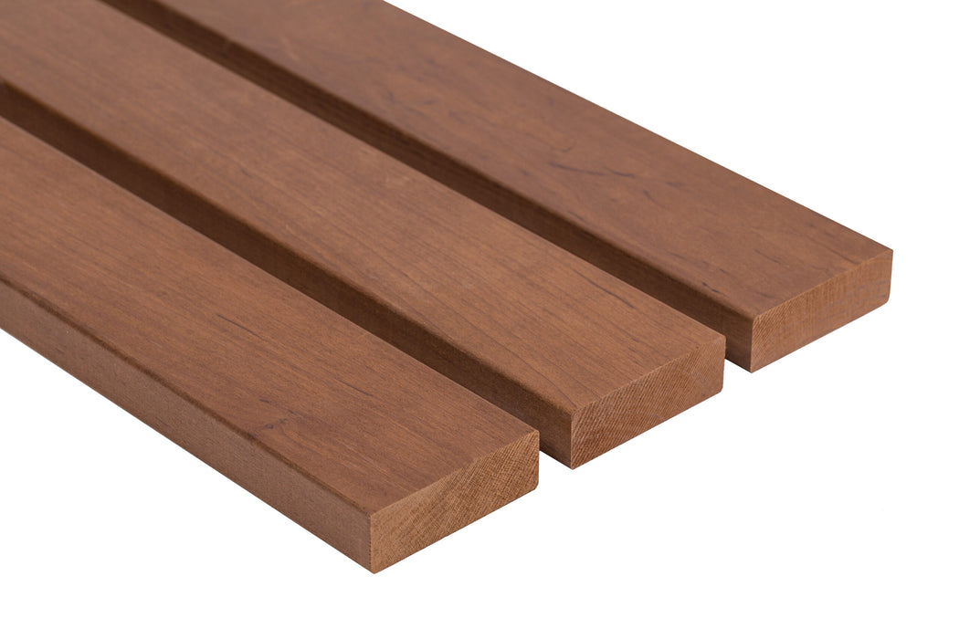 Thermory Alder Bench Wood 1.25”x4” SHP
