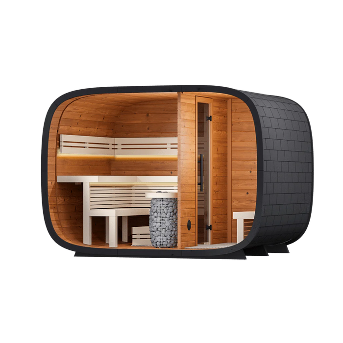 Leil Round Cube Double Light Package