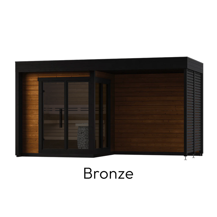 Leil Patio S Plus Outdoor Sauna Kit