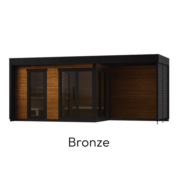 Leil Patio L Plus Outdoor Sauna Kit