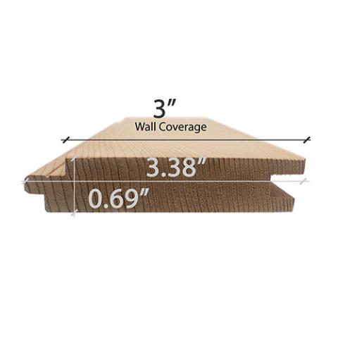 ProSaunas Cedar 1x4 VG T&G NG